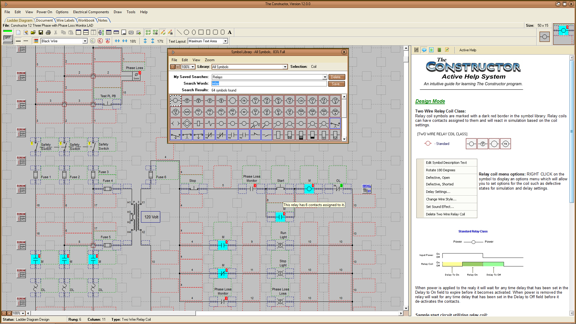 Electrical Circuits Simulation Software