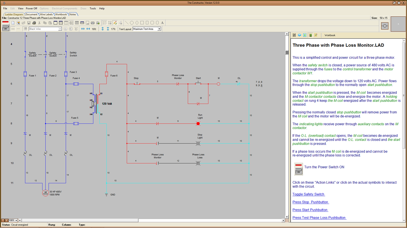 Electrical Circuits Simulation