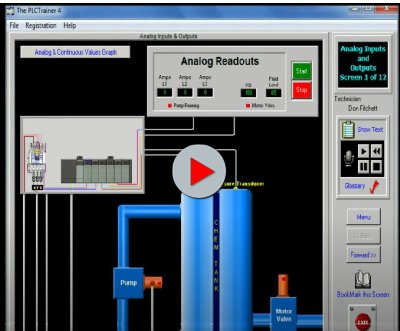 PLC Training Software Example