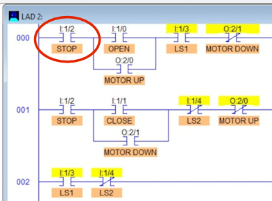 LogixPro 500 PLC program example